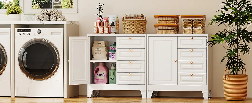 Metal Cabinet Detail