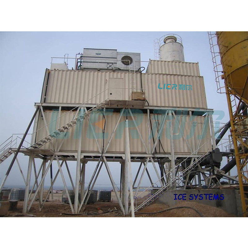 Industrial Containerized Flake Ice-Making System Concrete Batchplant