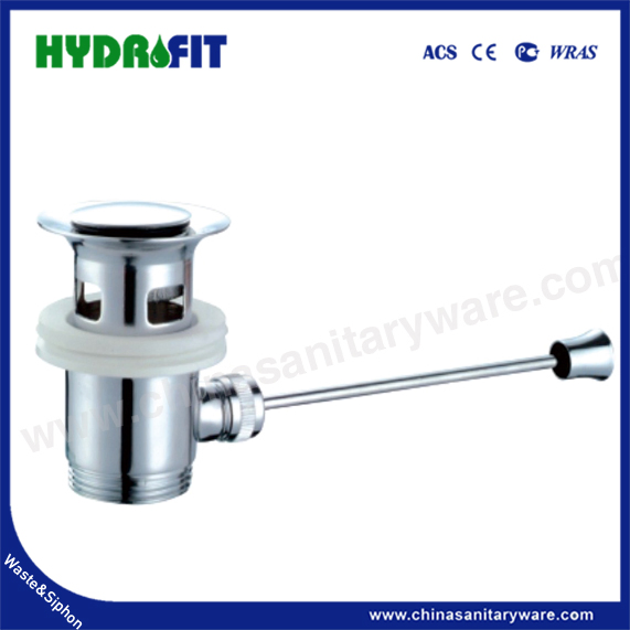 Factory Bathroom Kitchen Lavatory Brass Zinc Stainless Steel Wash Basin Pop-up Click Clack 1 1/4" 1 1/2" Chrome Brushed Drain Lift Waste (BW2003)