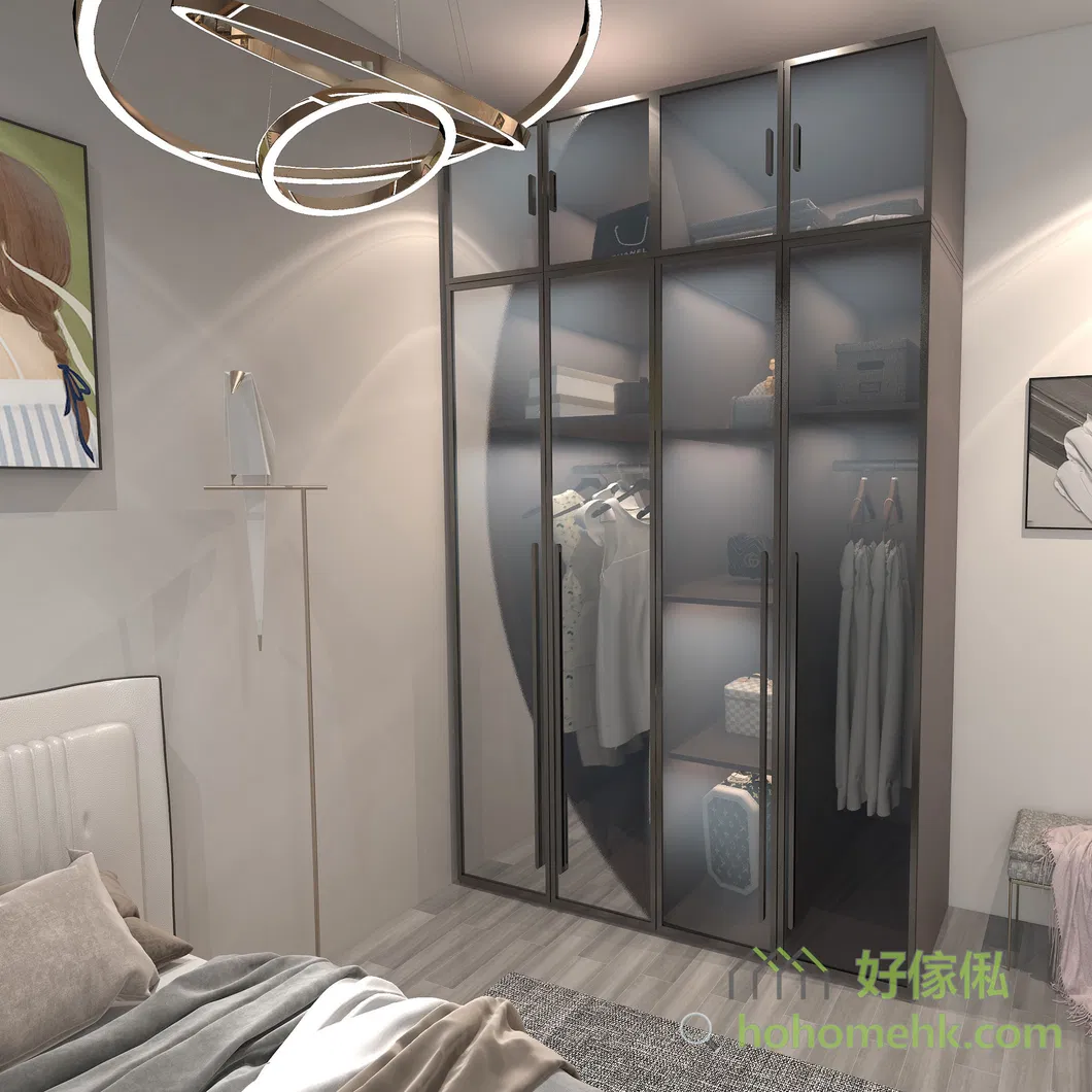 Frosted Glass Wardrobe 6
