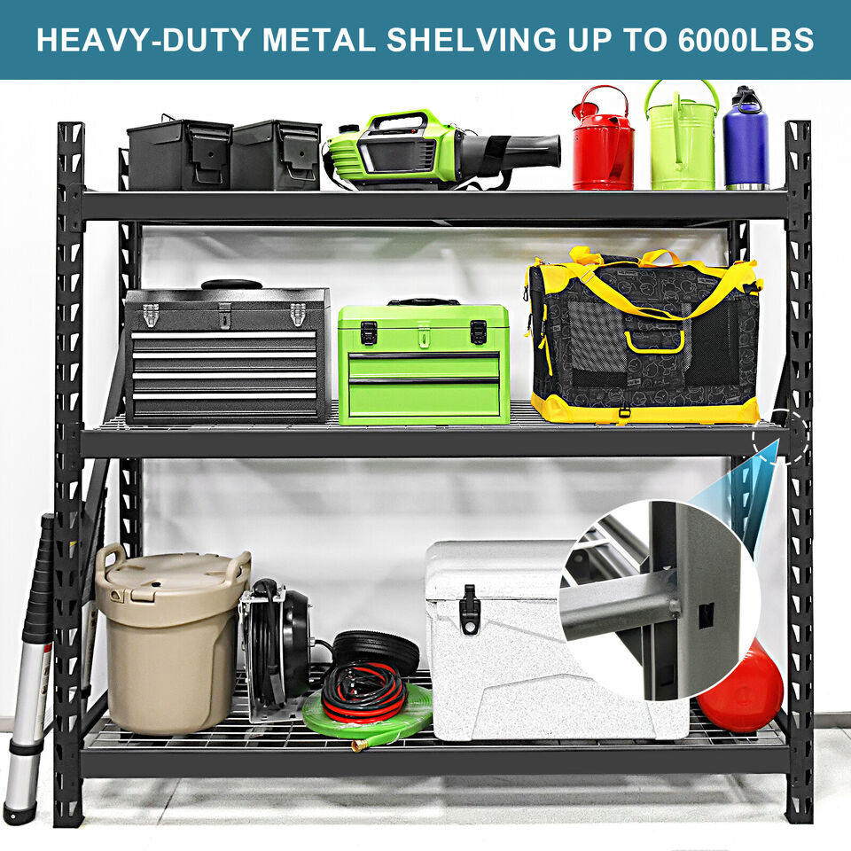 Hot Selling Heavy Duty Storage Metallic Multi Racks Warehouse Storage Shelves Boltless Rack Wholesale Shelving Units