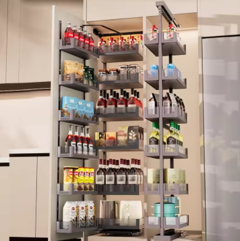 Modern Design Kitchen Pantry Unit Efficient Food Storage Kitchen Cabinet