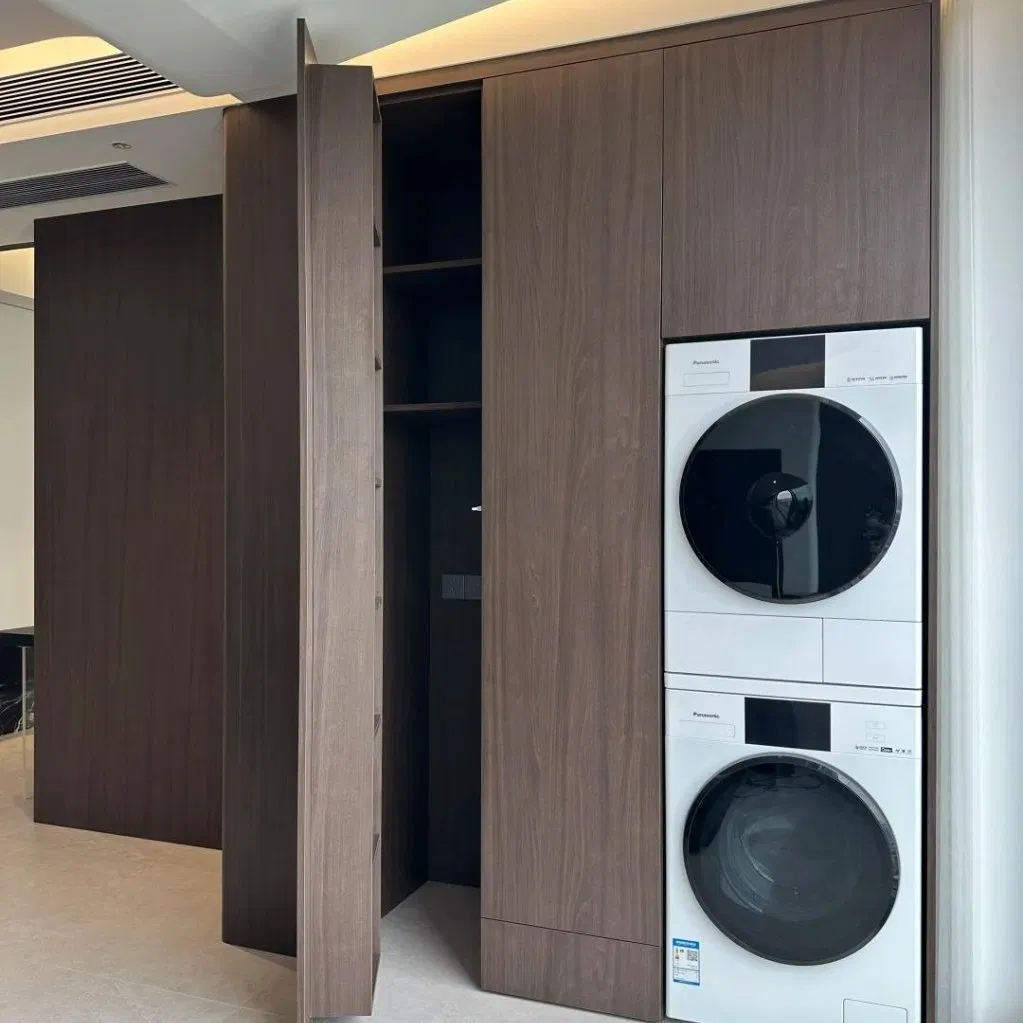 New Style Aluminum Kitchen Cabinets with Drawers for Hotel