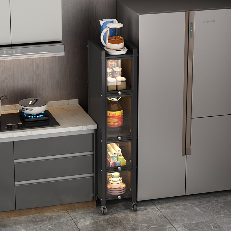 Versatile Kitchen and Home Multi-Tier Storage Solution Cabinet