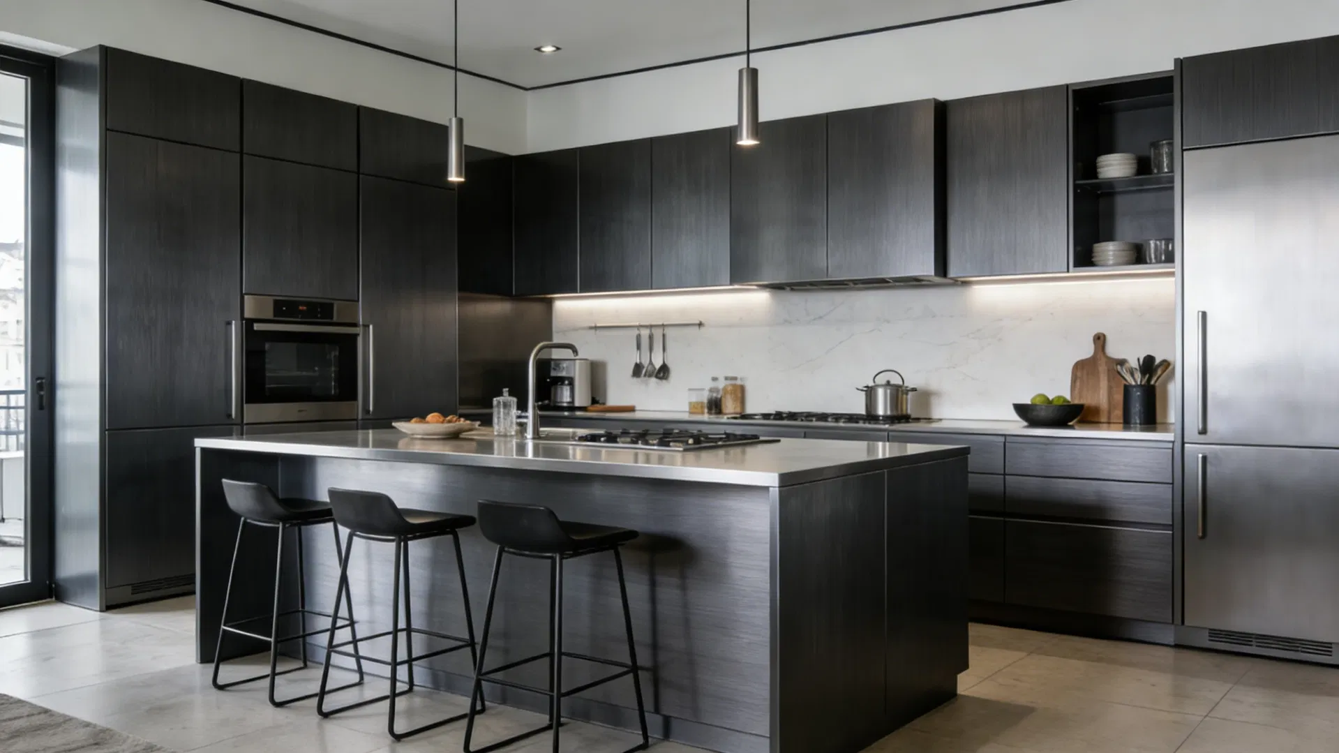 Metal Finish Cabinet