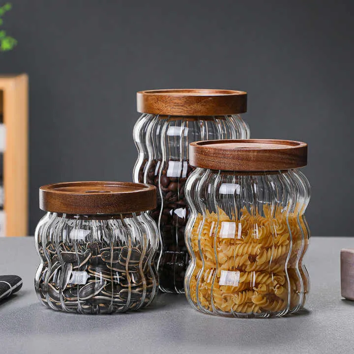 Glass Spice Jars Detail 4
