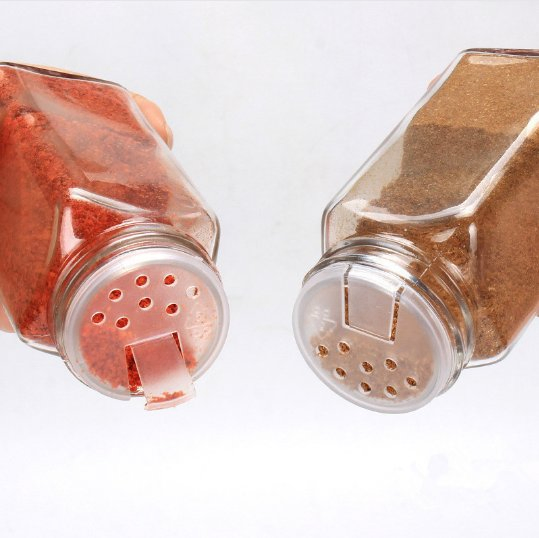 Factory Supply Kitchen Use Glass Container 120ml 180ml Glass Food Storage for Spice Pepper Salt Sugar