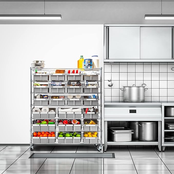 Storage Unit Patented Organizer for Garage Rack