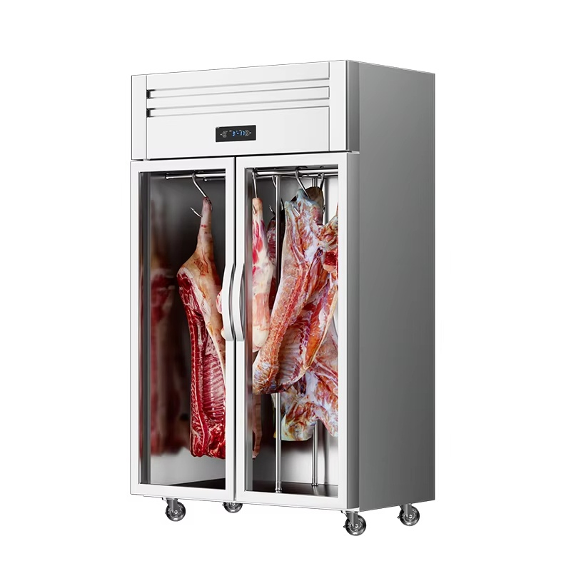 Commercial Meat Hanging Display Freezer for Butcher Shop