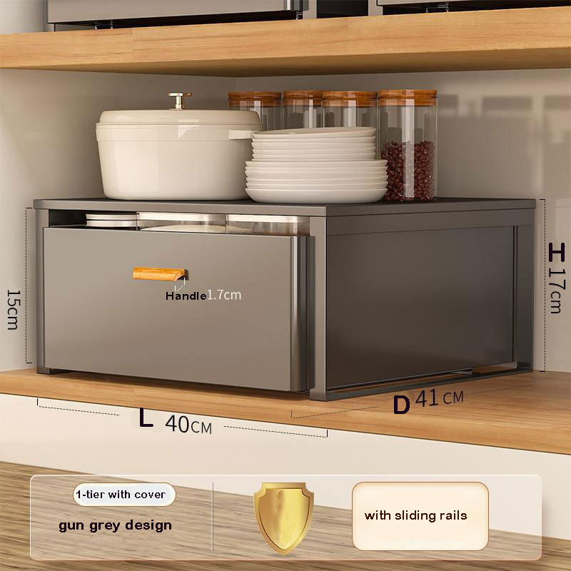 Premium Kitchen Cabinet Storage Box for Efficient Spice Organization