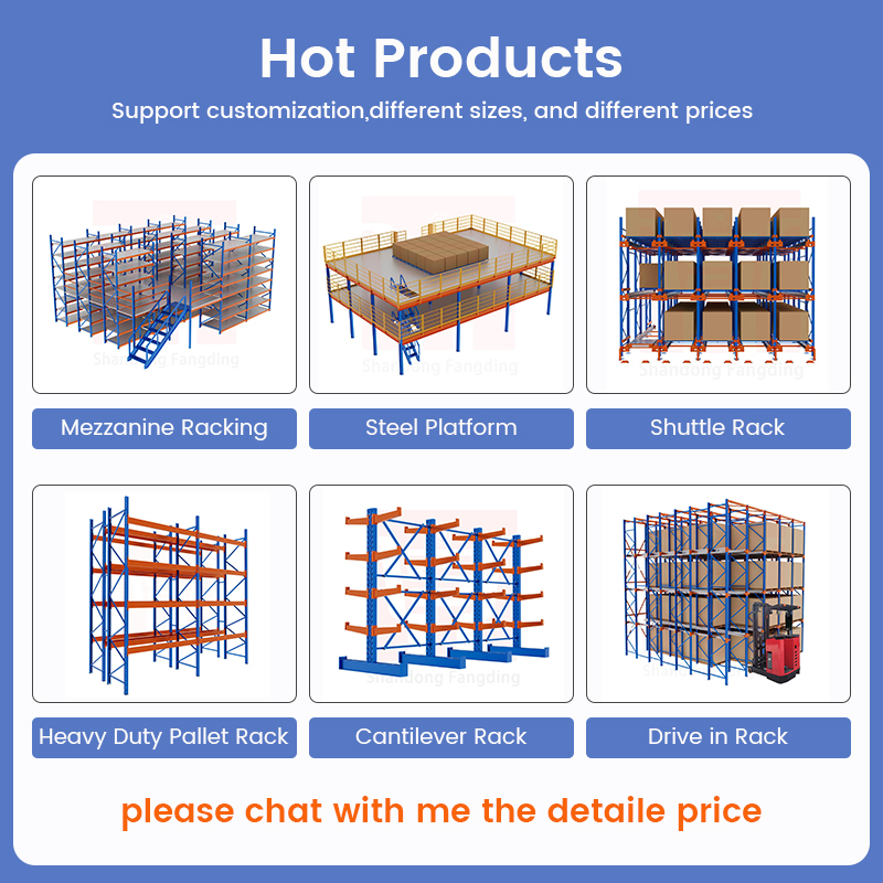 Warehouse Steel Structure Mezzanine Rack Multi-Layer Loft Platform Heavy Duty Attic Storage Shelf Industrial Racking System