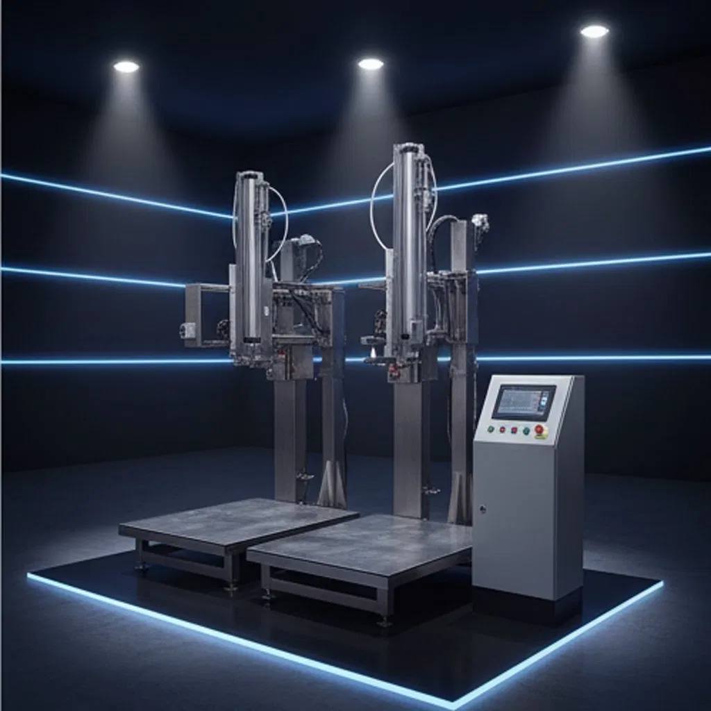 Liquid Paint, Lye, and Chemical Filling Systems with Accurate Weighing and Packaging