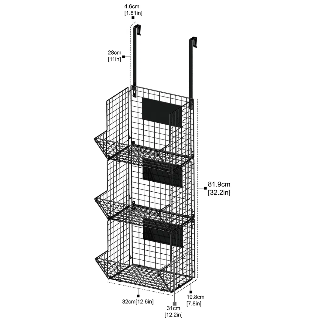 Metal Wire Storage Rack 1