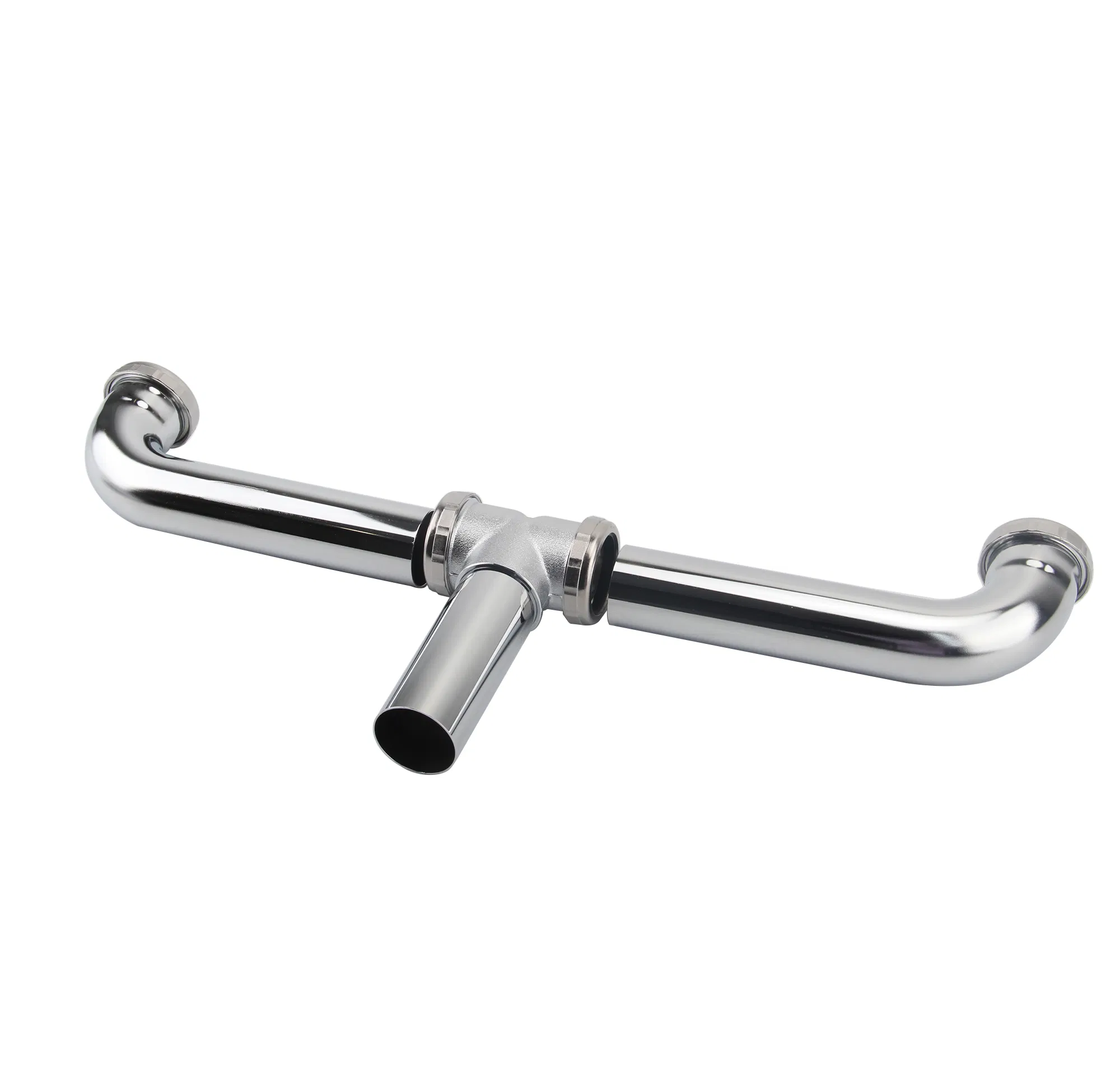 Kitchen Sink End Waste 1-1/2" X 16" Brass Center Outlet Sink Waste