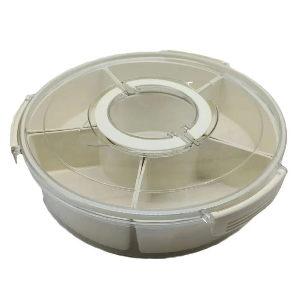 Large Capacity Airtight Food Storage Container Organizer Divided Food Serving Tray Ez28714