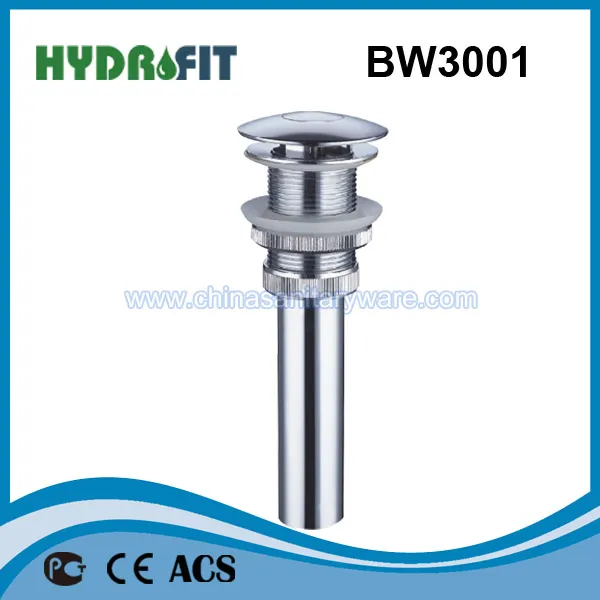 Brass Wash Basin Pop-up Drain Waste
