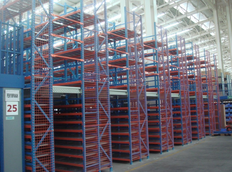 Multi Tier Racking Customized Design Space Utilisation Warehouse Racks Storage Shelves Metal Storage Racking Layer Multi Tier Rack Systems