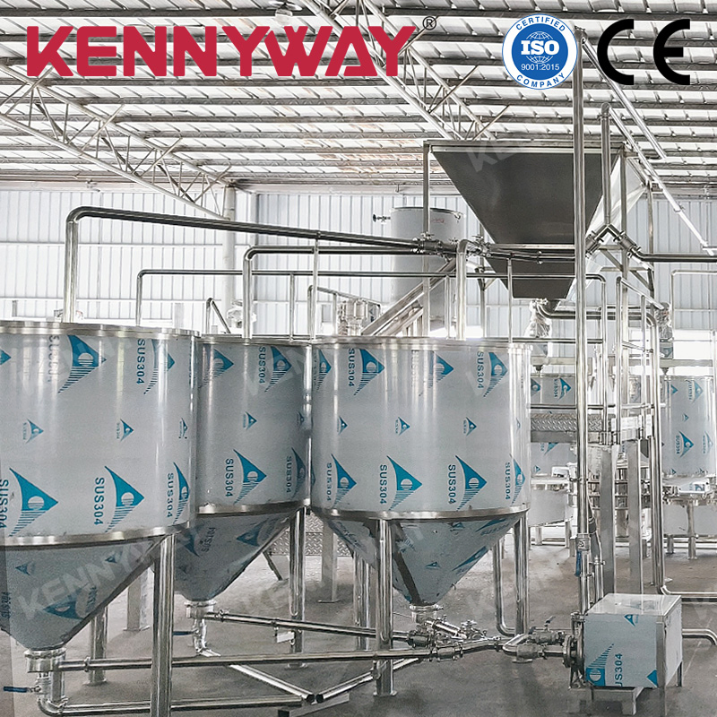 Fully Automated Large Scale Semi Dry Rice Noodle Production System