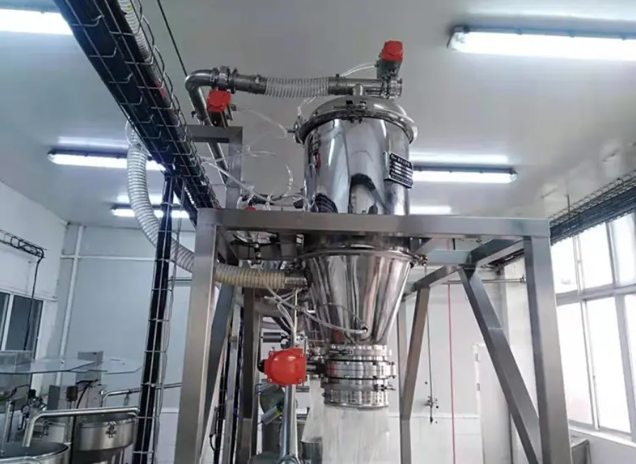 Versatile Powder Transfer System with Integrated Hopper Design