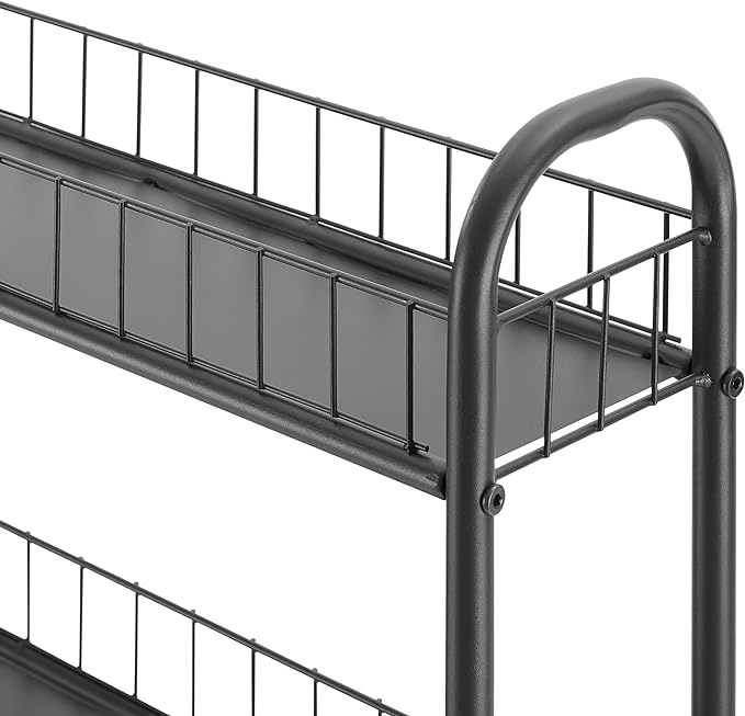 6-Tier Rolling Cart Gap Kitchen Slim Slide out Storage