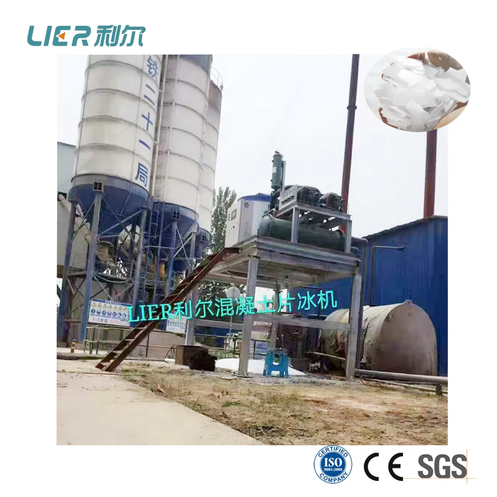 Advanced 30-Ton Flake Ice Storage and Rake System