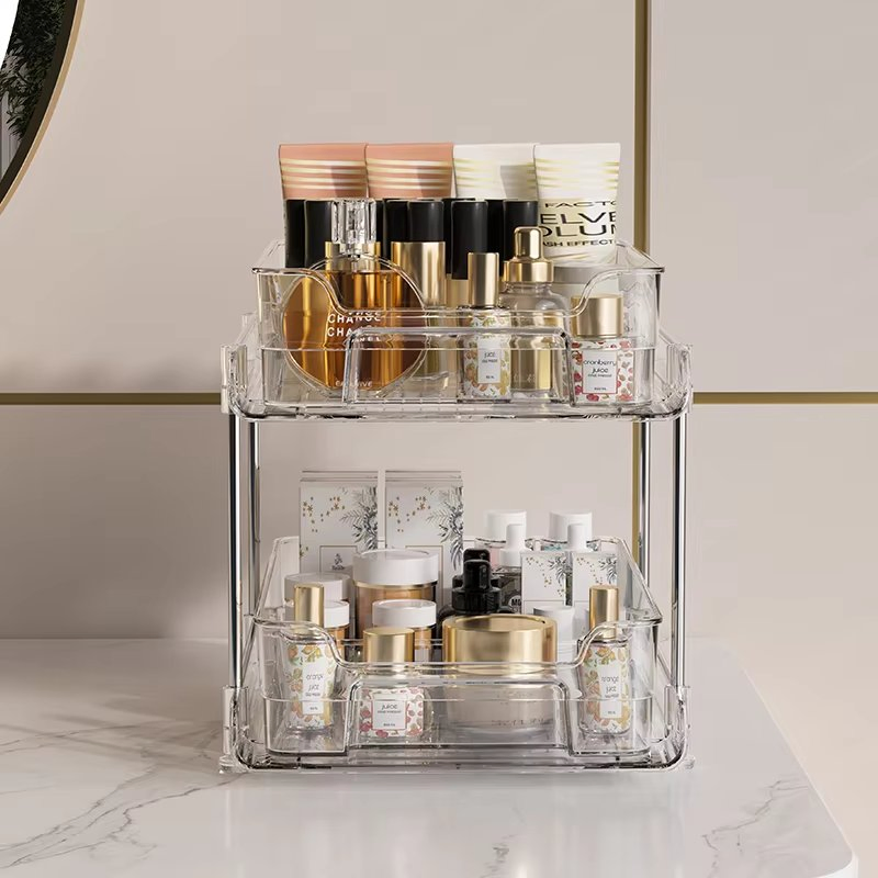 2 Tier Multi-Purpose Pull-out Pantry Organization and Storage