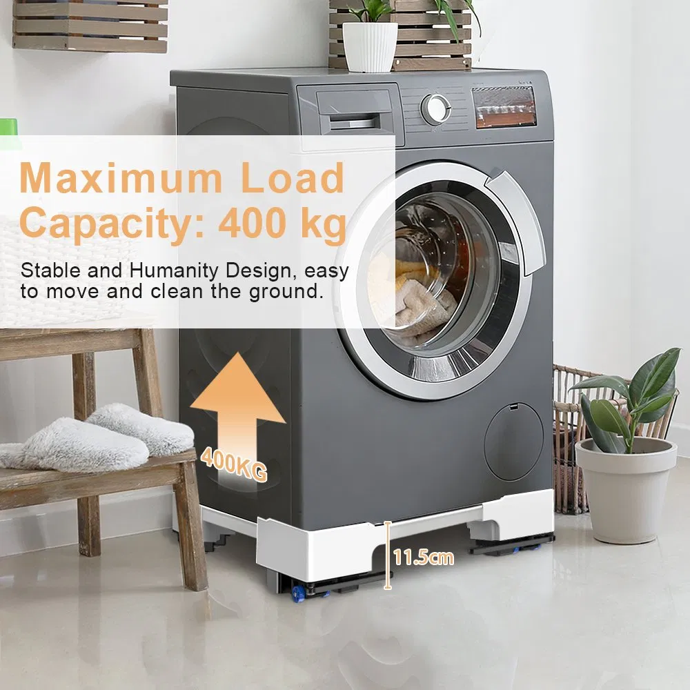 Eco-Friendly Storage Organization Stand for Wash Dryer Household Washing Machine Caster Holders