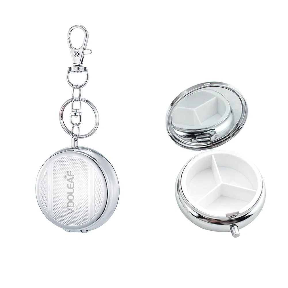 Aluminum Storage Jar Portable Airtight Smell Proof Container Box Multipurpose Storage Container for Spices