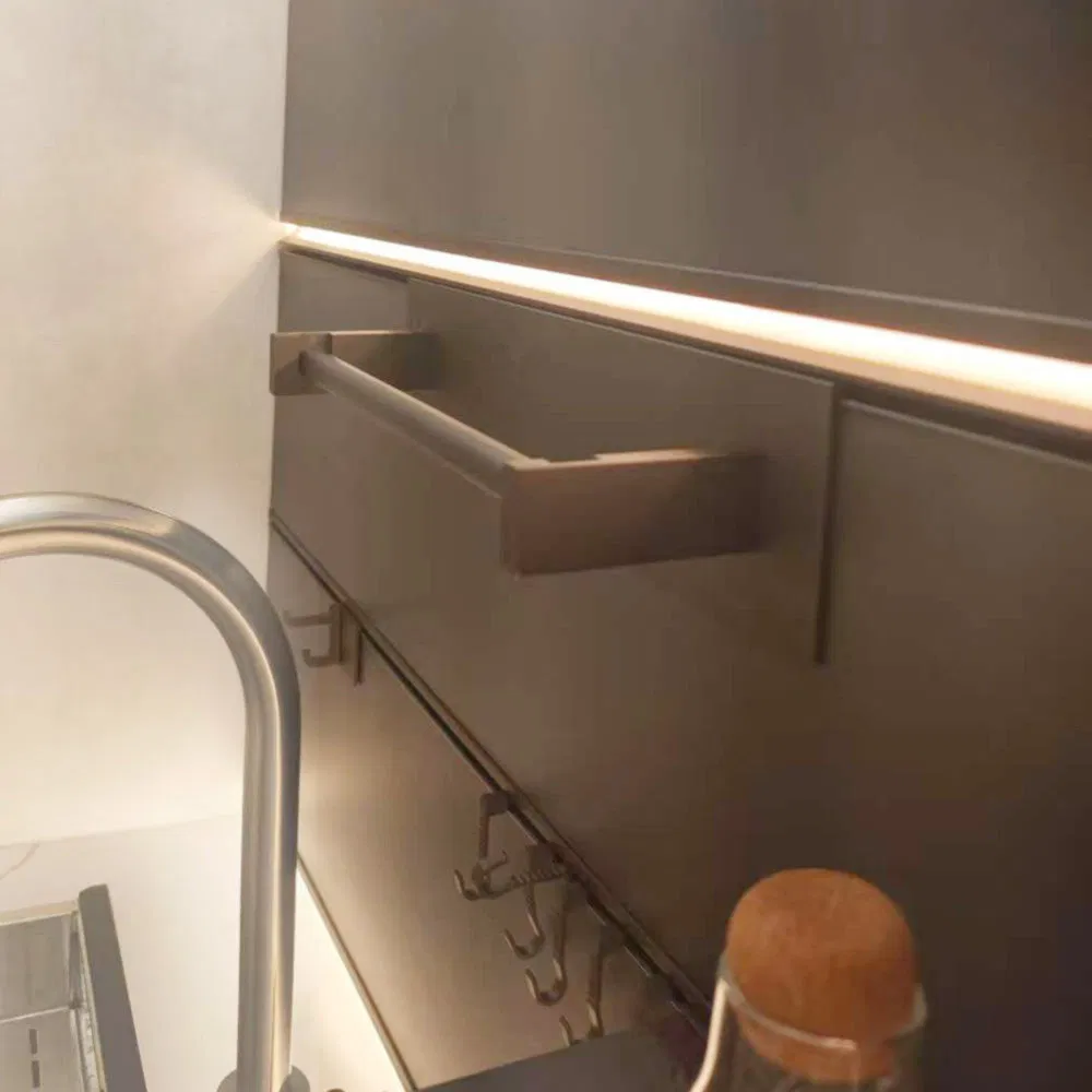 High Strength Track-Mounted Wall-Mounted Modular Storage System for Elderly Bedroom