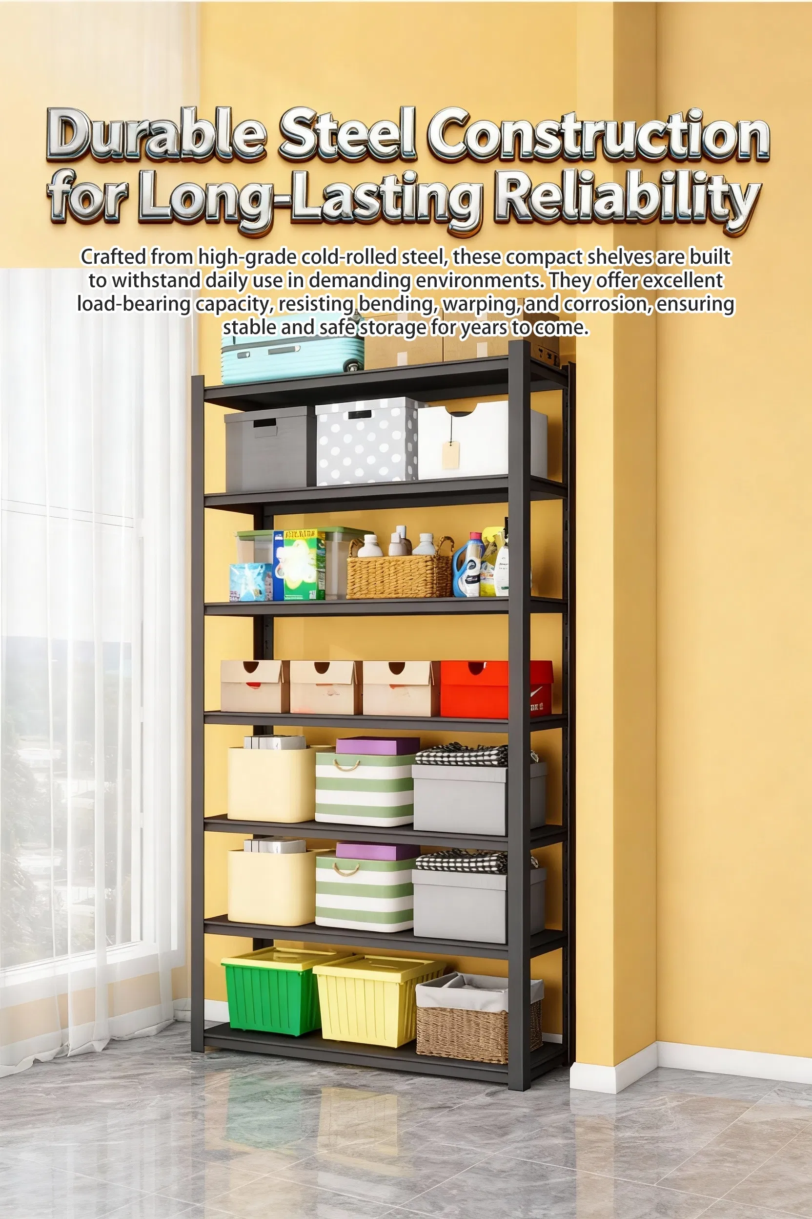 Metal Rack Storage Detail