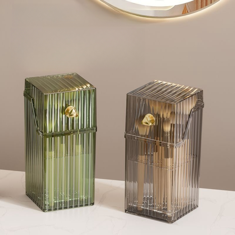 Elegant Makeup Brush Storage Solution for Glamorous Displays