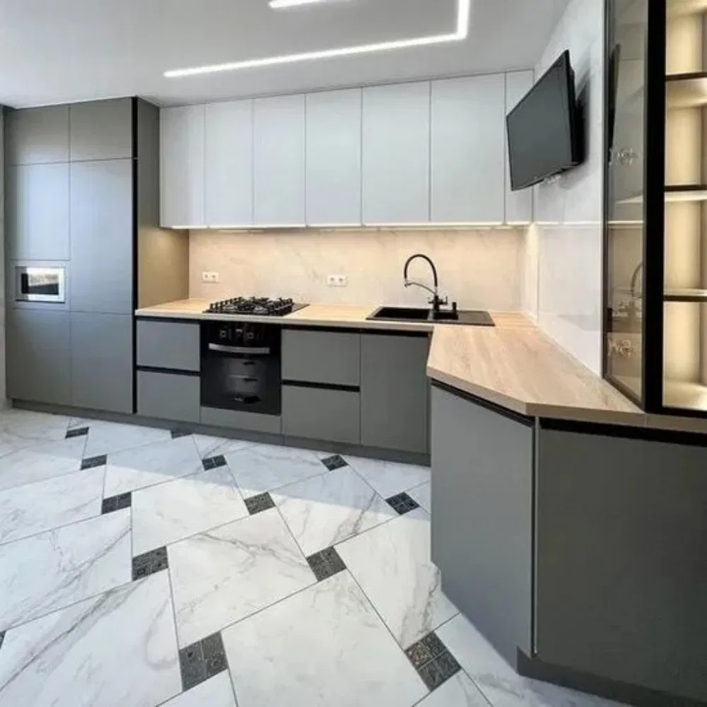 Kitchen Cabinet Lift System for Overhead Storage Access