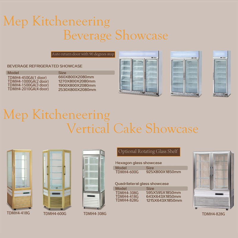 Ufq-6D Mini Tabletop Showcase (Curved glass) Commercial Showcase Display Cooler Cake Bakery Cabinet Automatic Defrost Mini Fridge