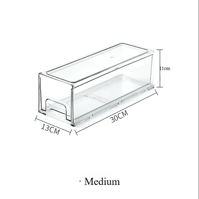 Refrigerator Drawer Organizer View 2