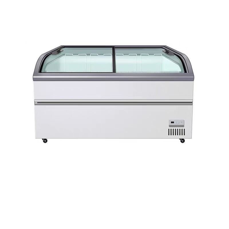 Contemporary Curved Bathroom Vanity with Ample Storage Solutions