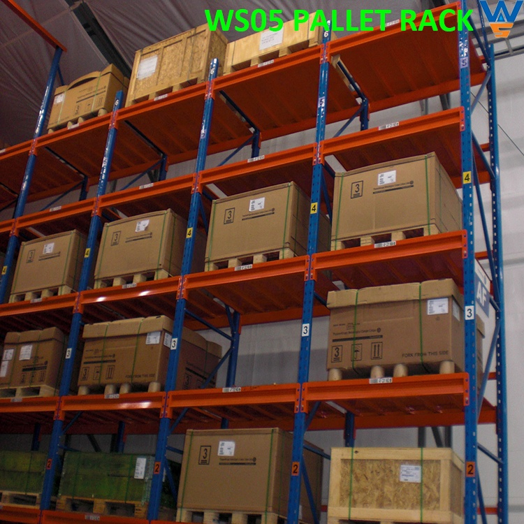 Warehouses Industrial Heavy Duty Metal Storage Shelves Custom Multi-Layer Pallet Rack System