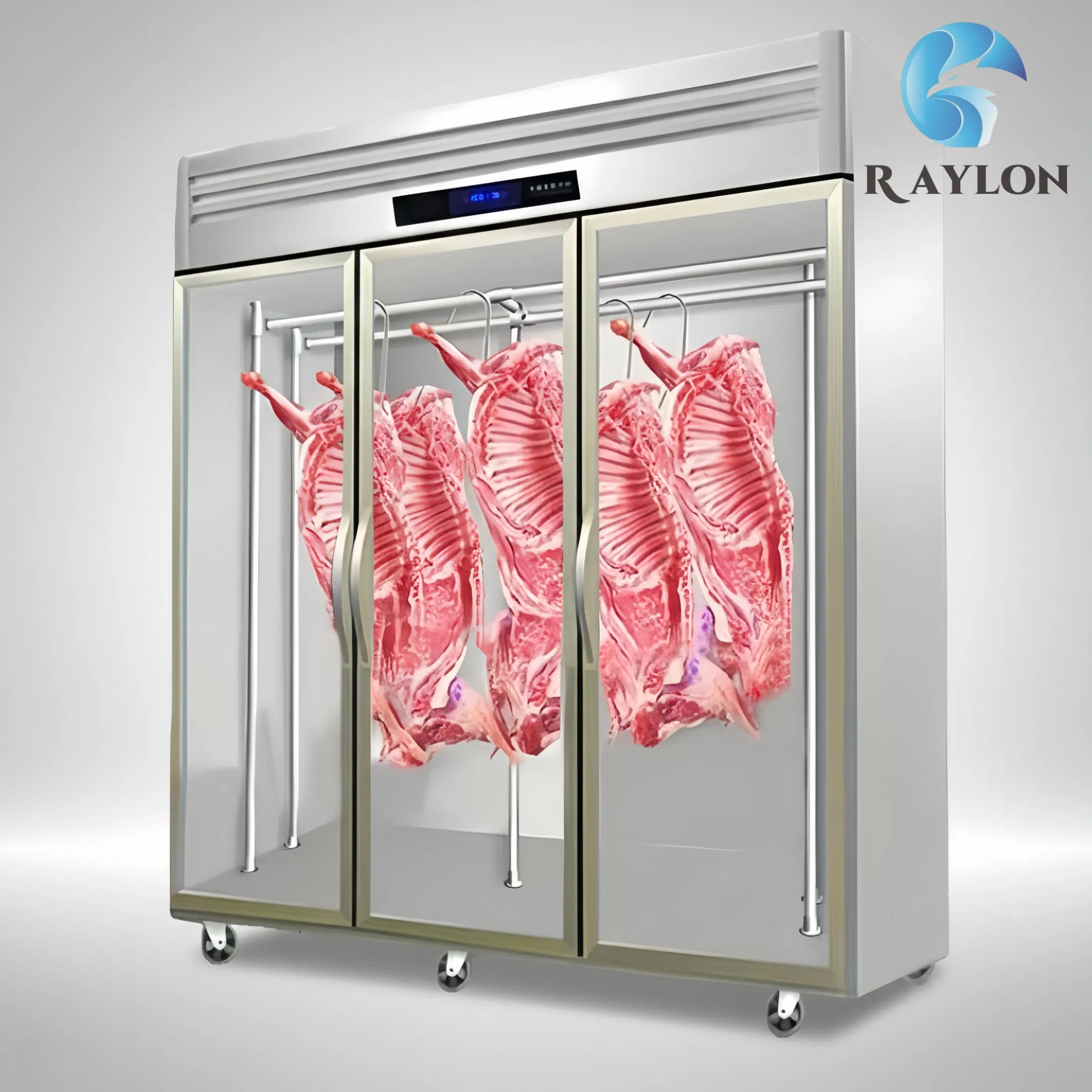 Meat Display Refrigerator Vertical Design for Supermarket