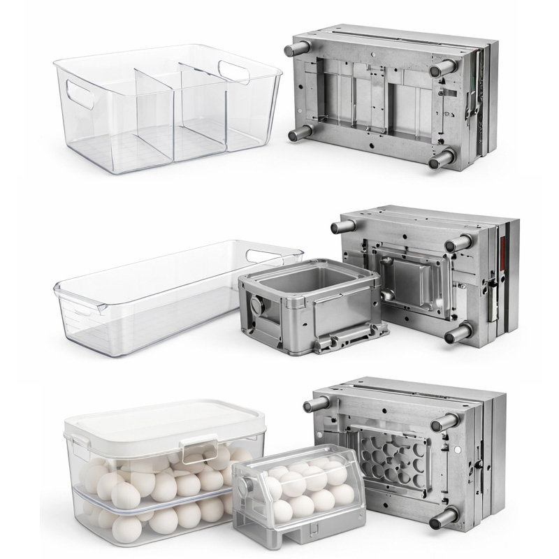 Versatile Kitchen Refrigerator Storage Box for Food Organization