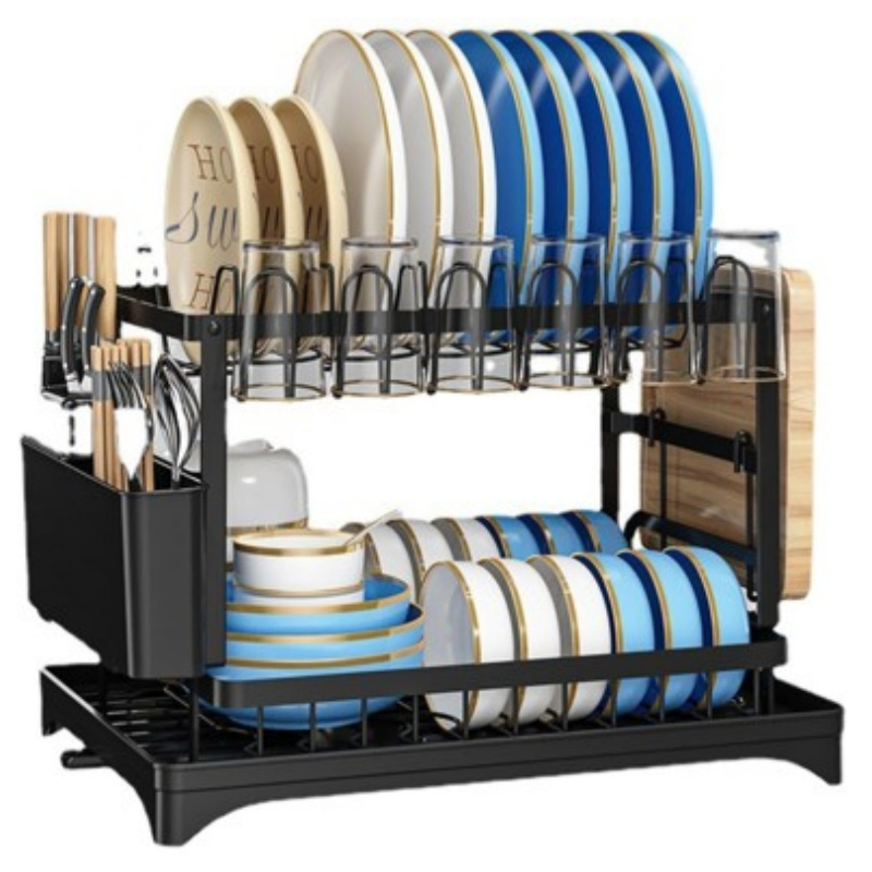 Multifunctional Kitchen Organizer for Utensils &amp; Dishes