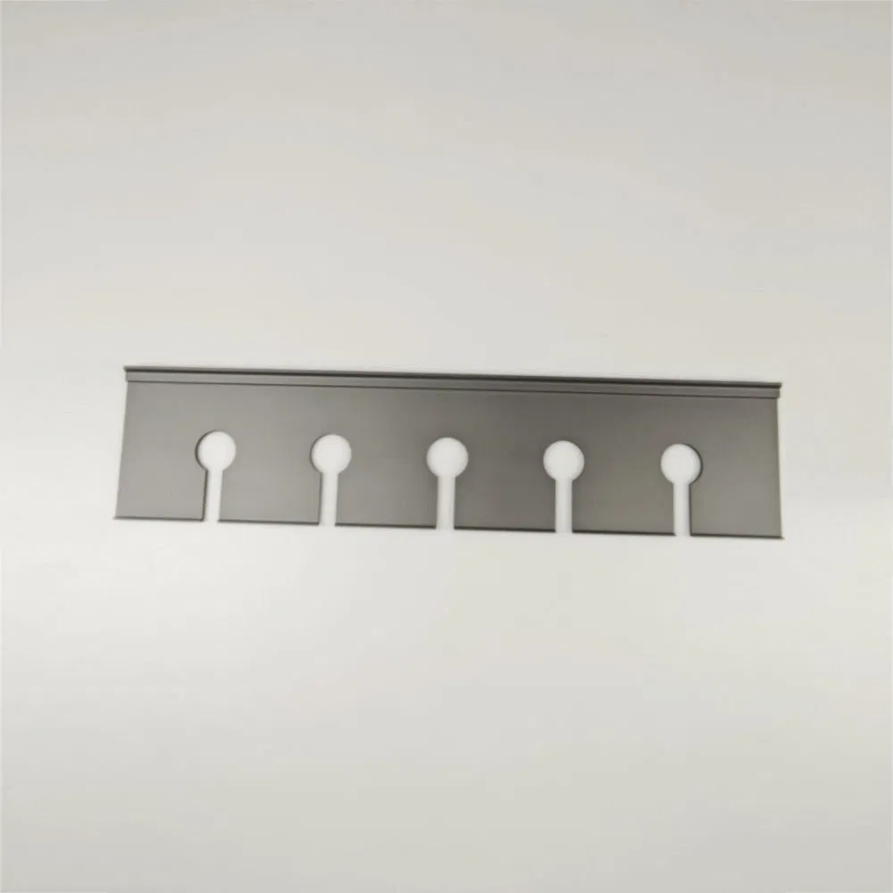 High Load-Bearing Capacity Modular Track Wall Storage System for Bedroom Bedside Table