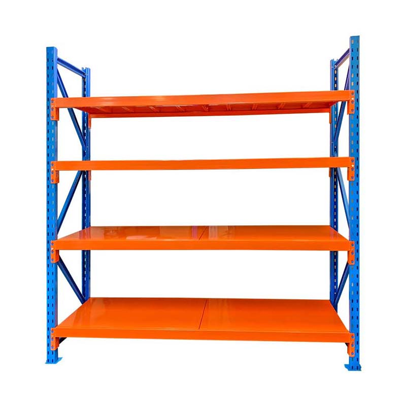 Longspan Metal Shelf System Long Span Boltless Warehouse Rack Shelving Adjustable Widespan Shelving Warehouse Storage Steel Multi Layer Rack Medium Duty Rack