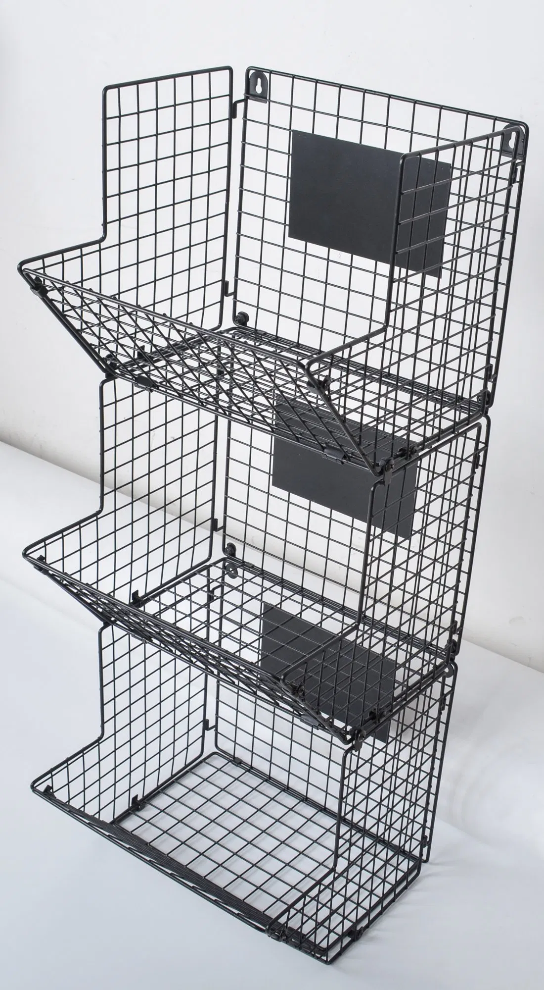 Wall Mounted Shelving Metal Wire Kitchen Vegetable or Fruit Storage Rack