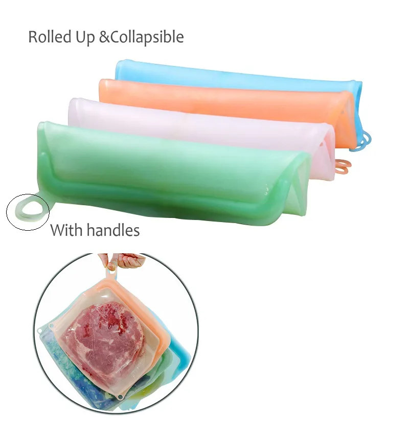 Silicone Storage Bag Usage