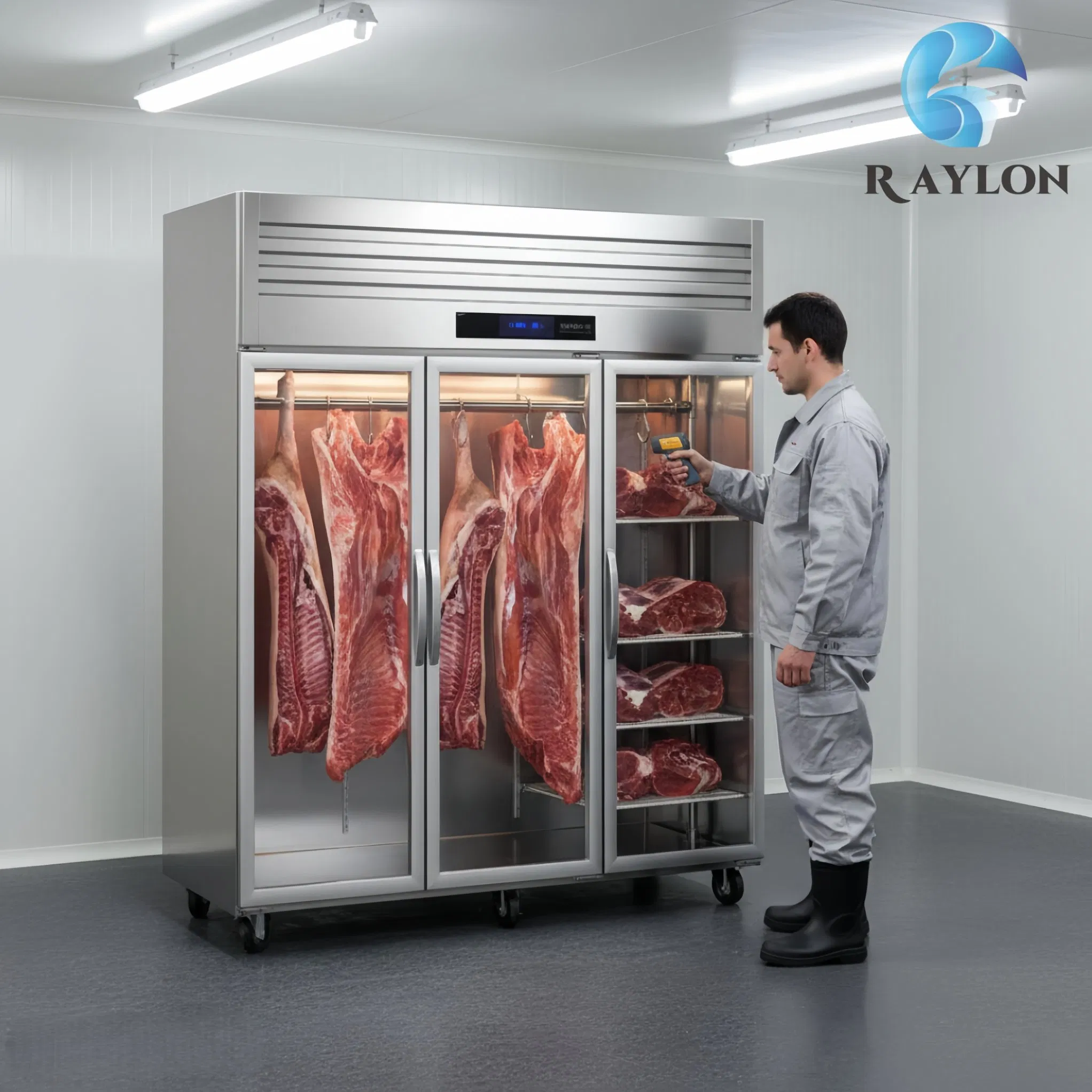 Meat Hanging Display Freezer Food Retail for Butcher Shop