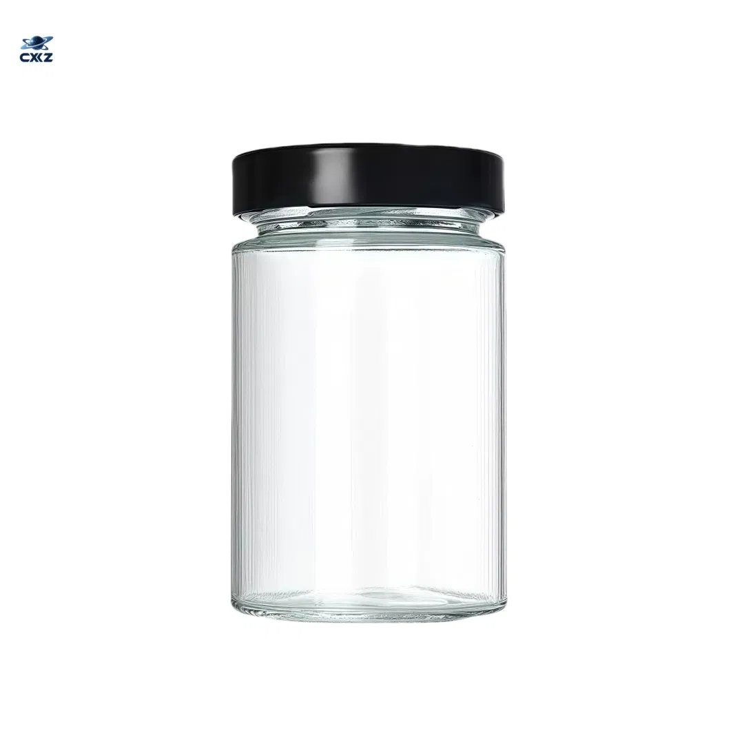Bulk Sealed Transparent Glass Jars 80ml-1000ml (Including 150ml) Food Grade Pantry Storage Leakproof for Cookies &amp; Salad Spices