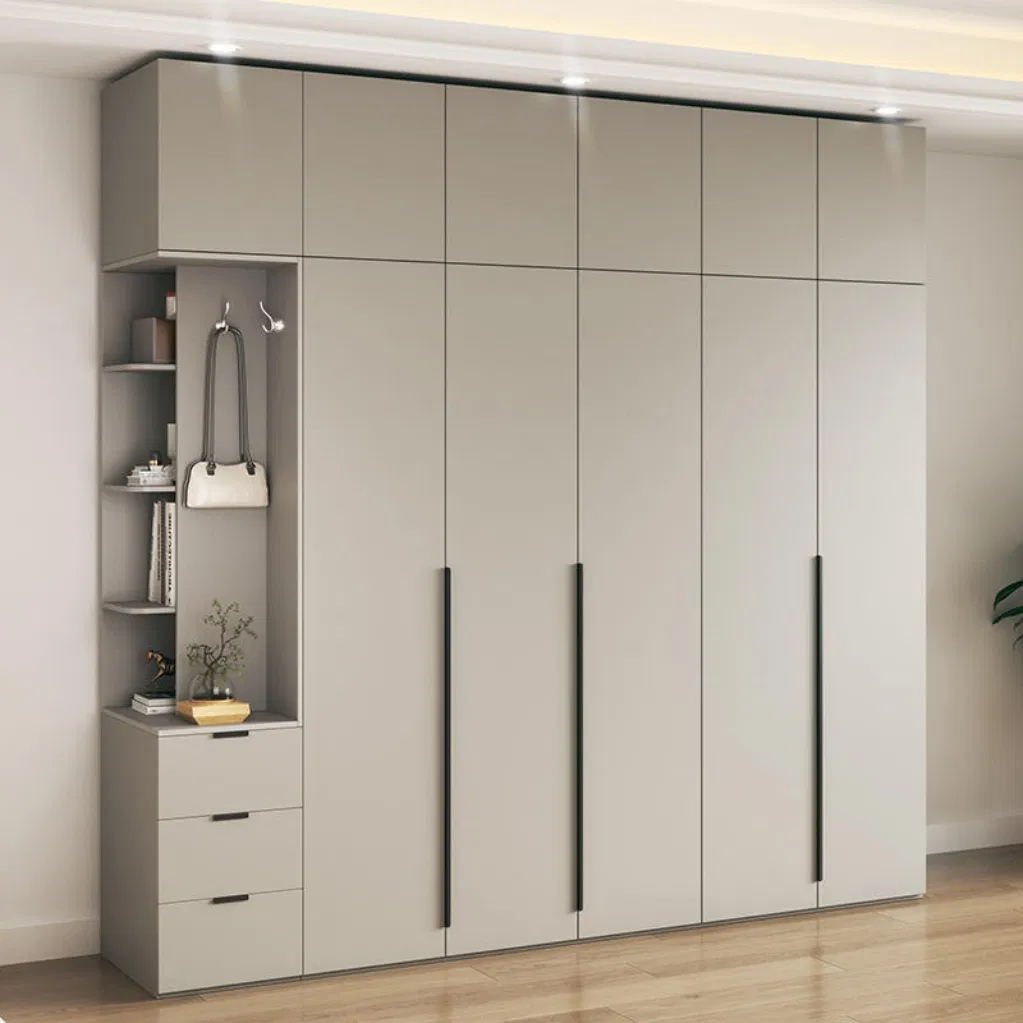 Good Quality Durable MDF Wardrobes with Dividers for Apartments