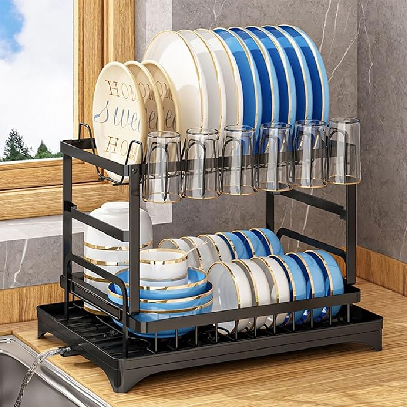 Multifunctional Kitchen Organizer for Utensils &amp; Dishes