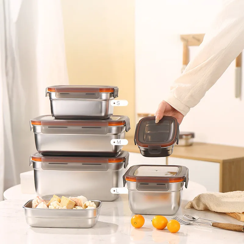 Stainless Steel Lunch Box Set