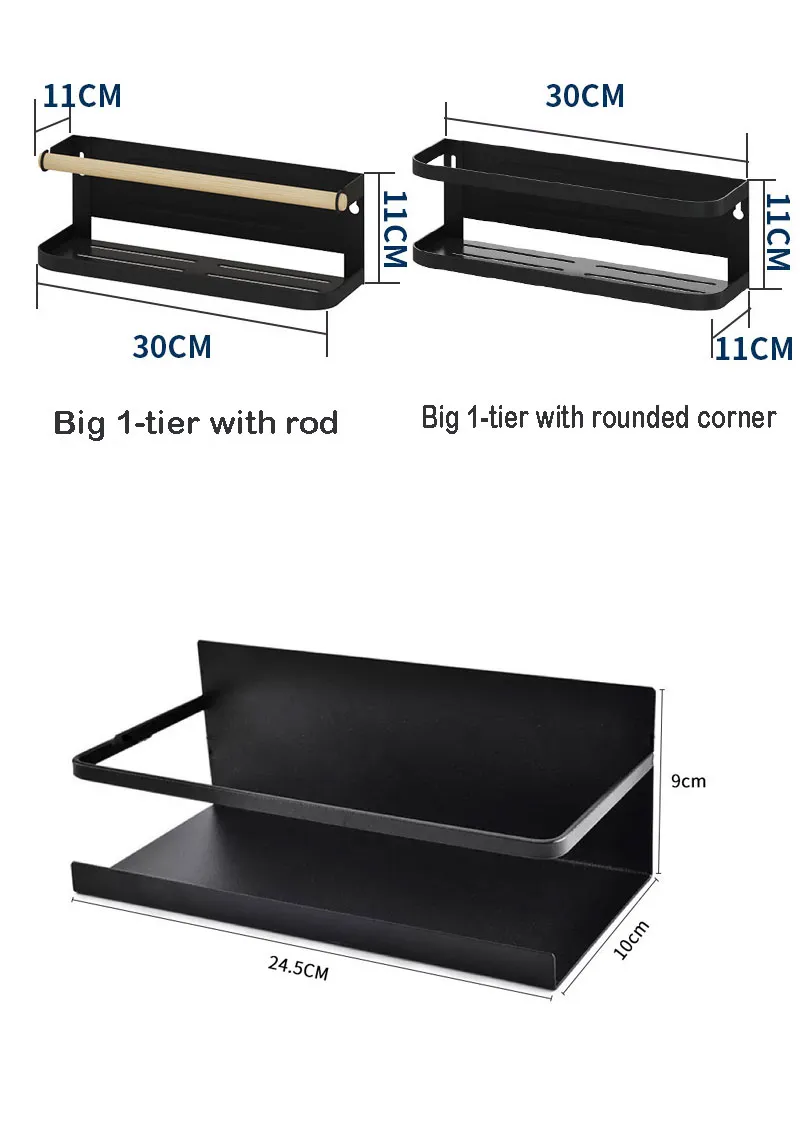 Magnetic Refrigerator Shelf View 8