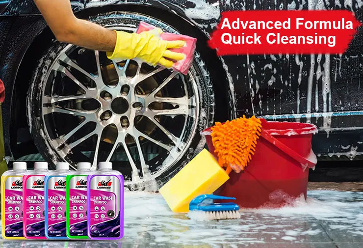 Lamboss Private Label Car Wash Shampoo and Wax in One